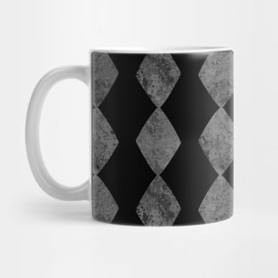 Diamond Card Symbol Suit Dark Pattern Mug